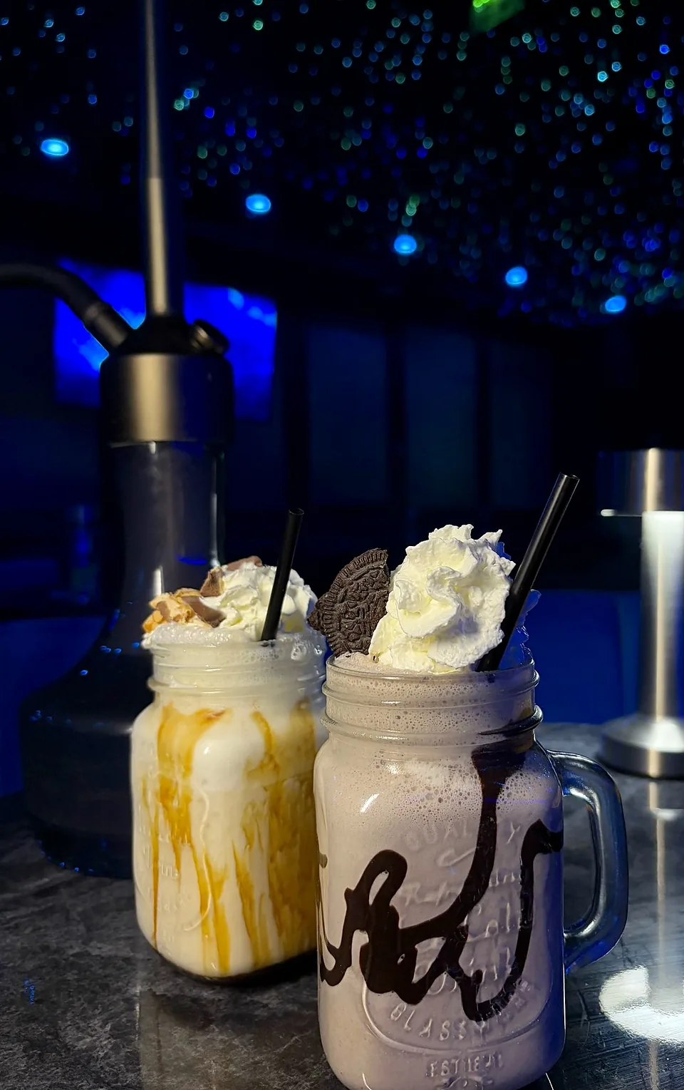 Hausgemachte Milchshakes